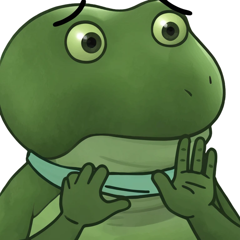 Someone holding their hands across their neck emoji