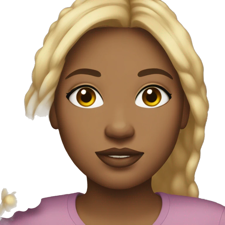 Plus size IT girl emoji