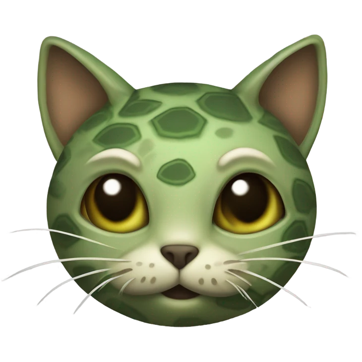 Turtle cat emoji