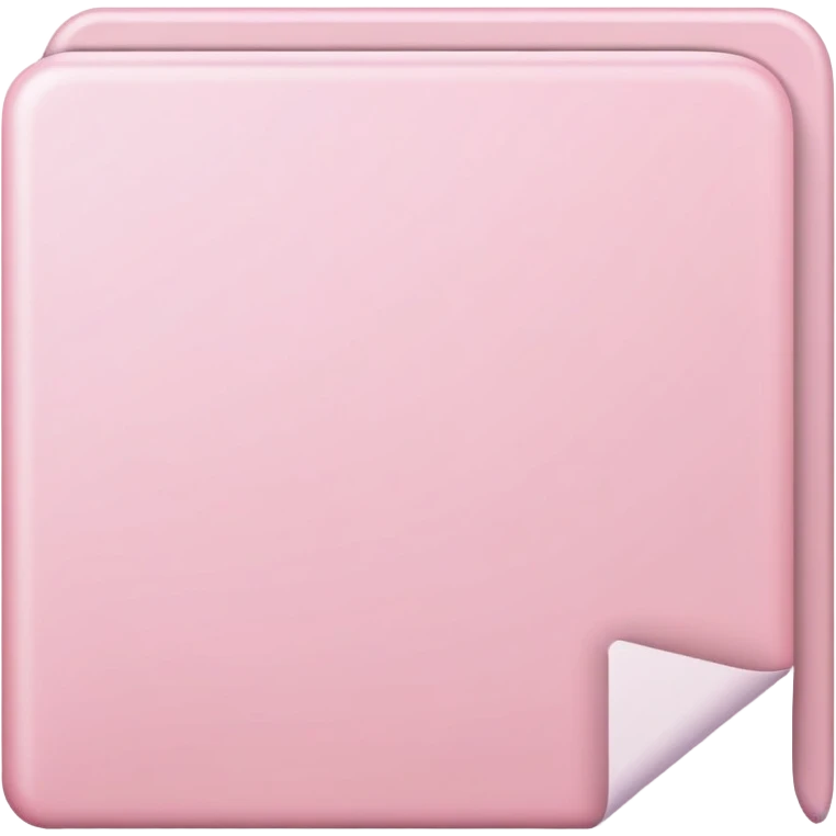 Light pink file emoji