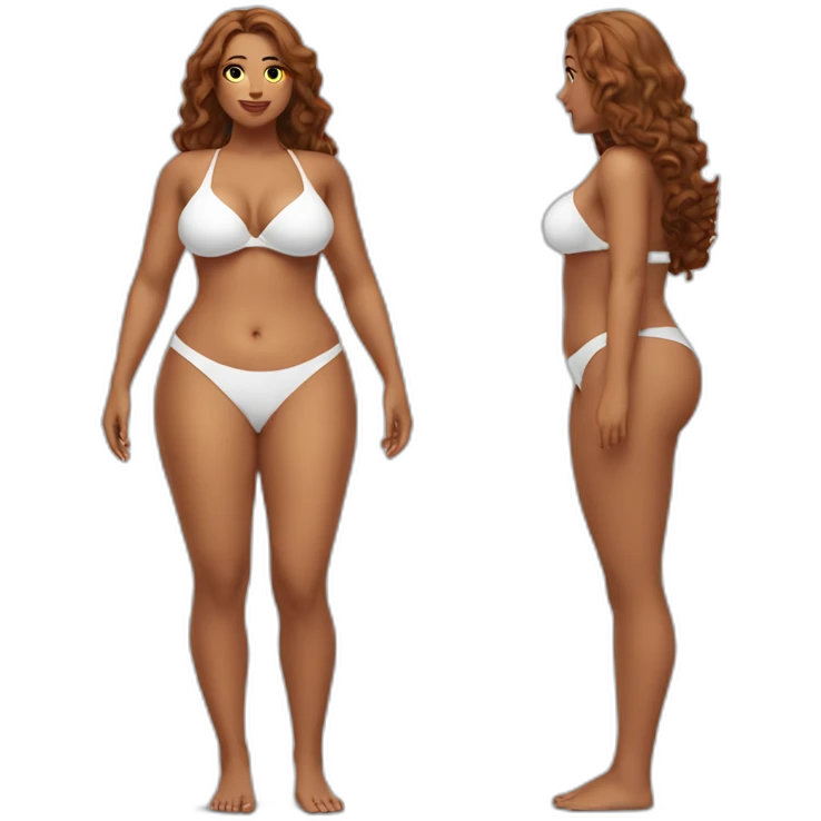 full-body-curvy-beauty-in-a-white bikini-both-sides emoji