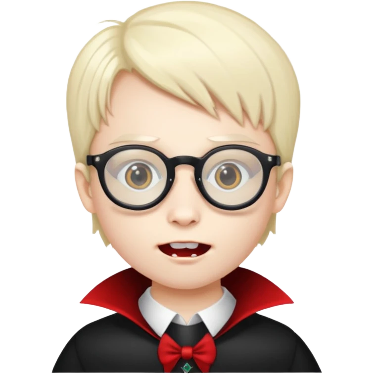 vampire kids with optical
 emoji