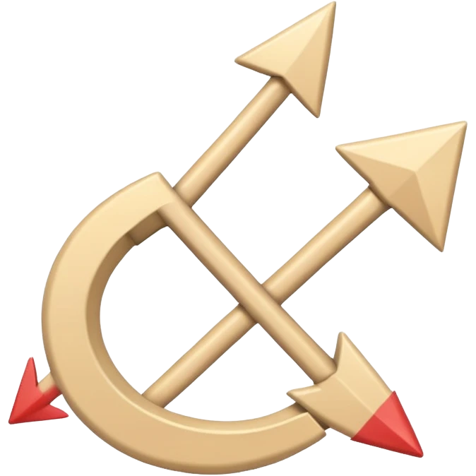 The male symbol but the male arrow is bent/curved downwards, and there is a female stem too so its like a sissy icon (a sissy/feminine boy icon), for sissy boys, sissy girls emoji