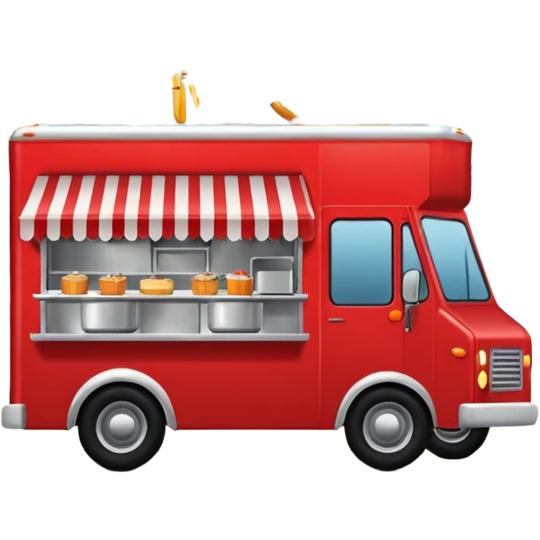 Festival Food Truck red emoji
