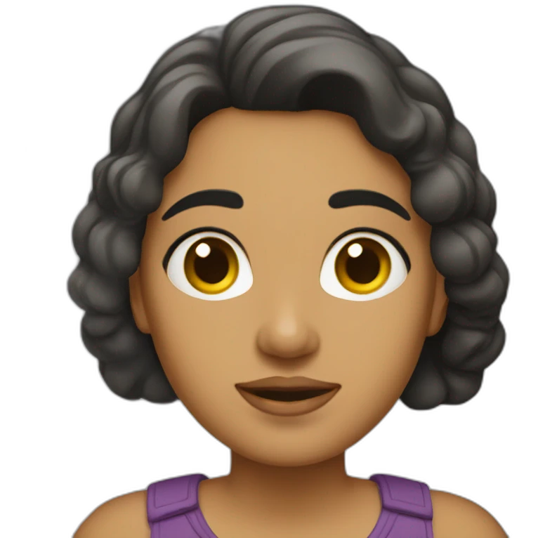 Mujer potona emoji