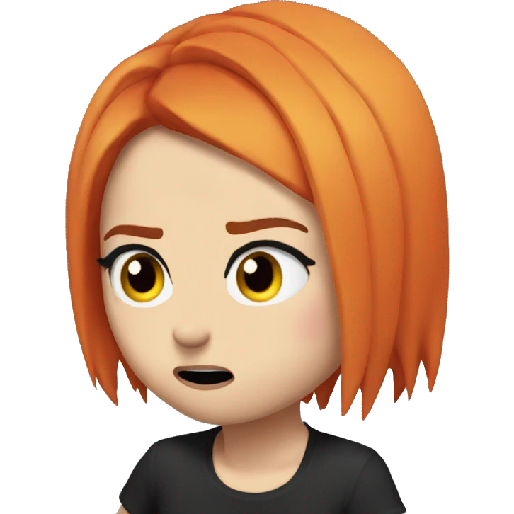 Hayley Williams frustrated emoji