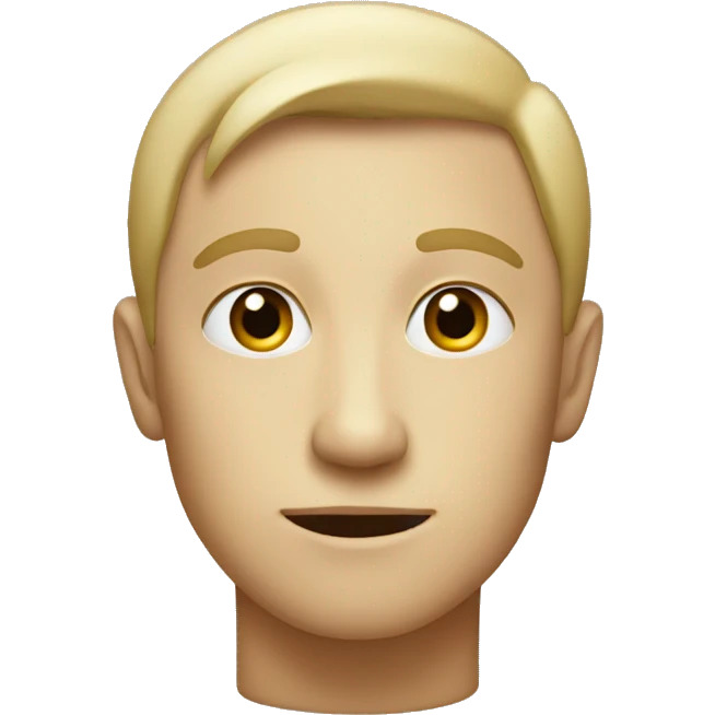 beige dot emoji