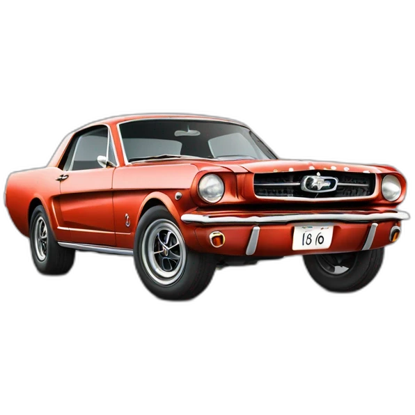 1966 mustang coupe emoji