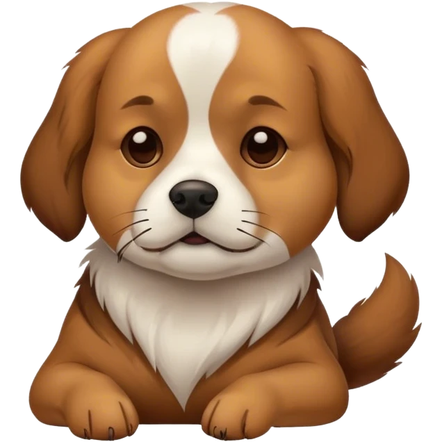 Dog smoking  emoji