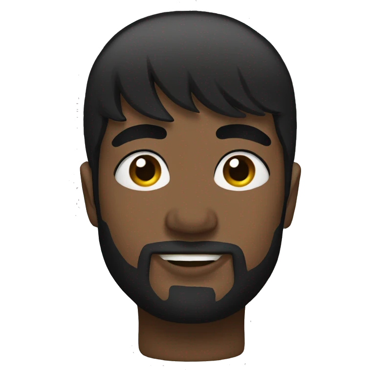 Black bangs and tattoos emoji