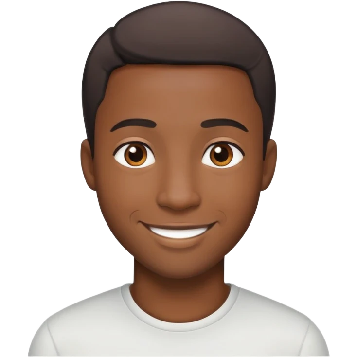 Black male emoji