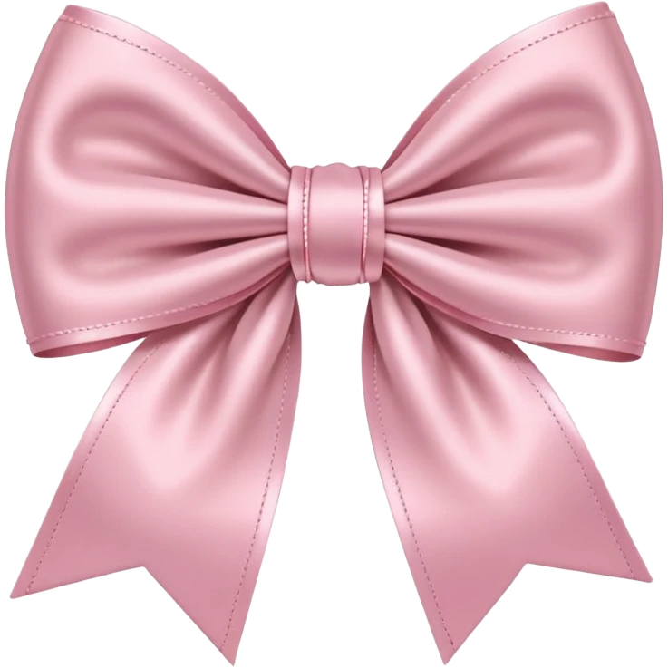 Light pink bow emoji