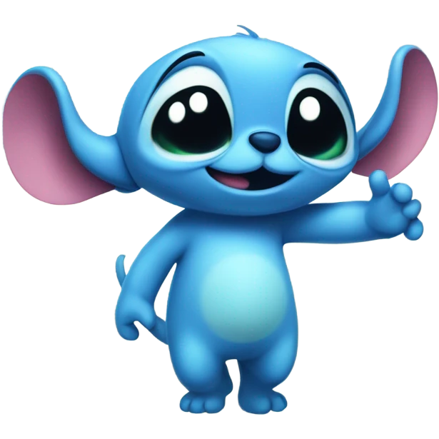 stitch kissing  emoji