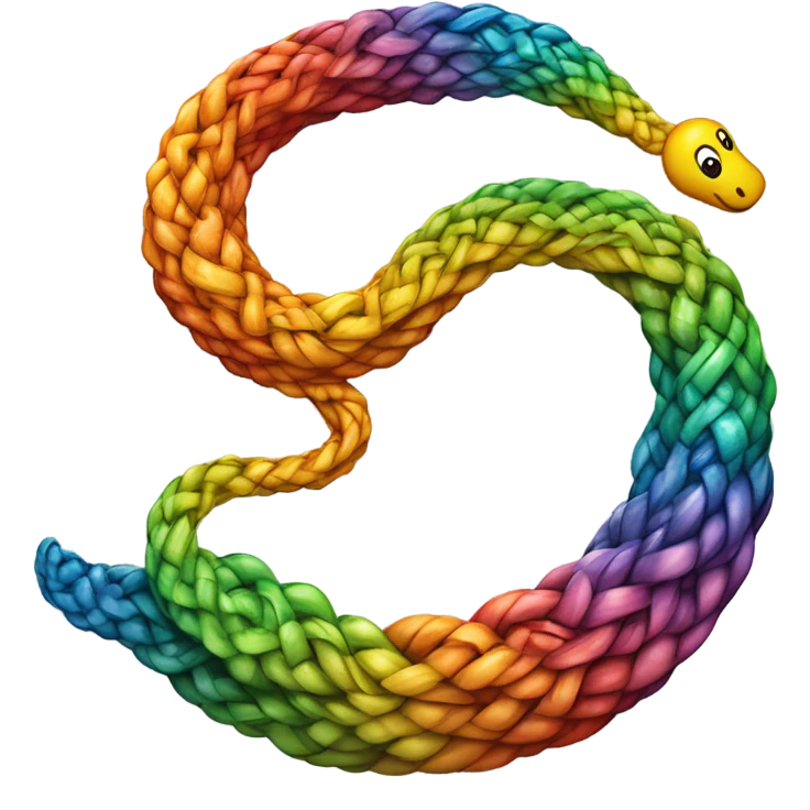 Droga arcobaleno emoji