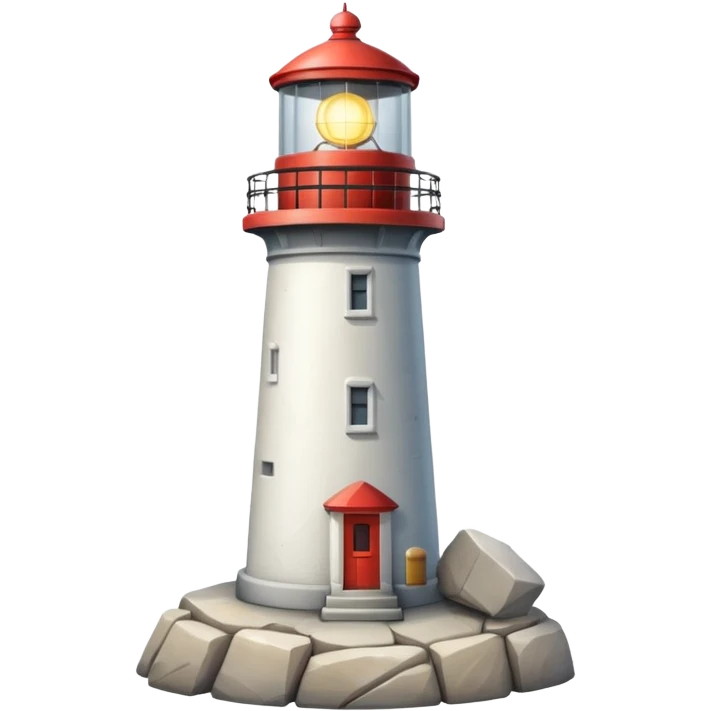 A light house emoji