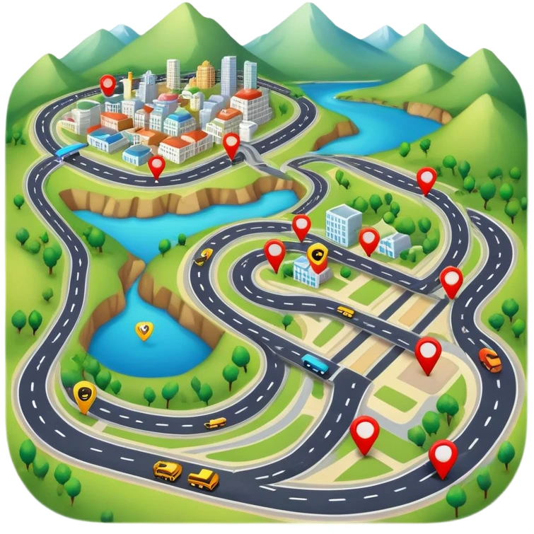 route plan emoji