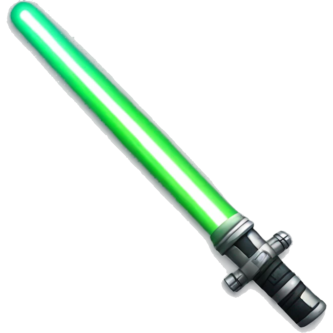 Light saber  emoji