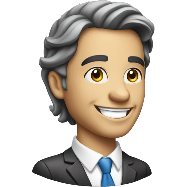 happy real estate agent emoji