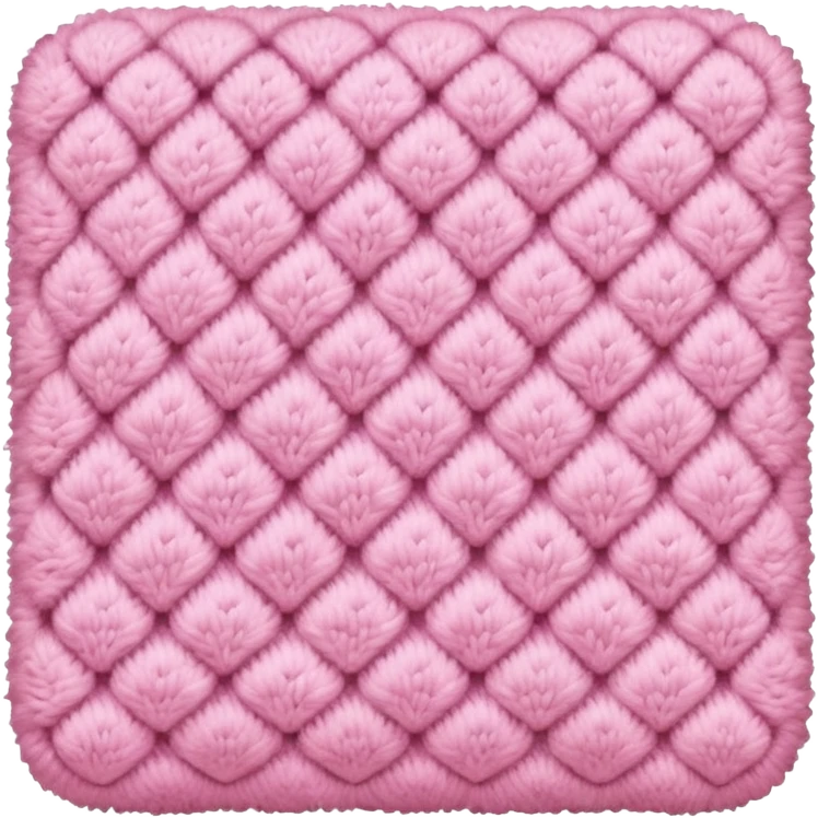 soft pink knit emoji