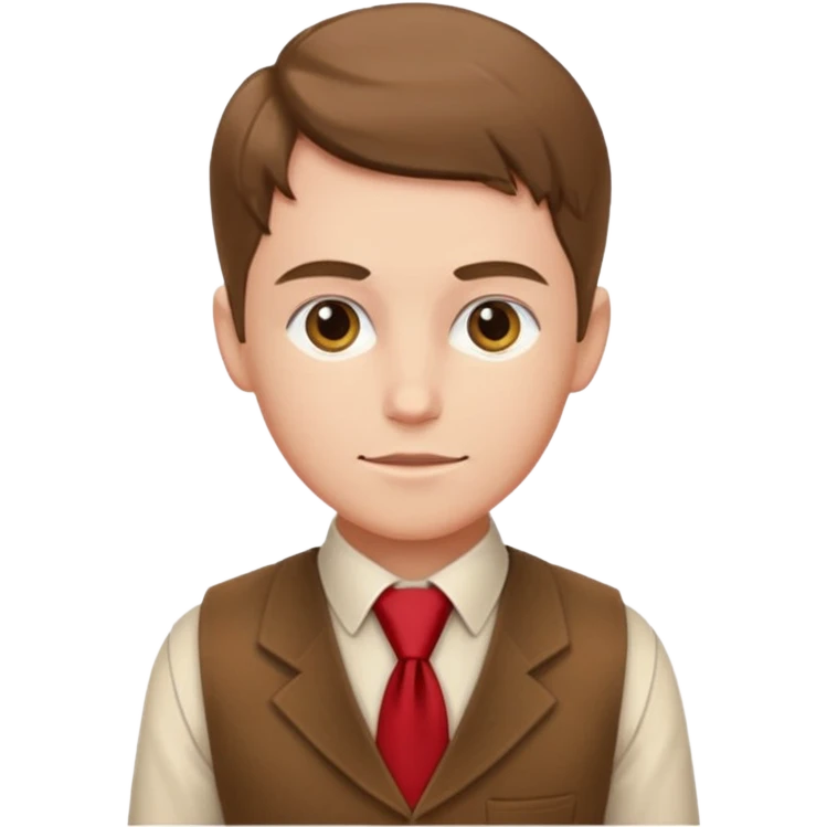 Пионер в красном галстуке  emoji