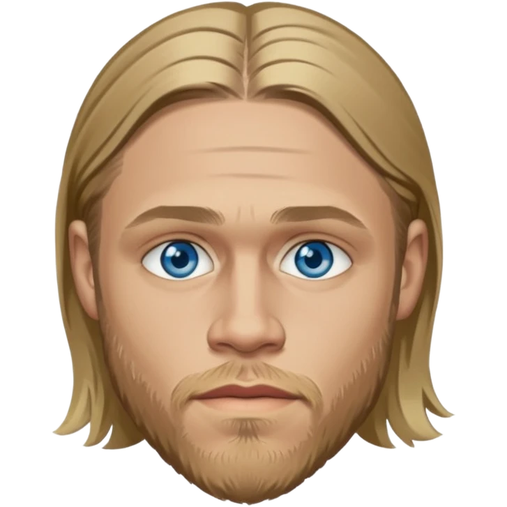 Charlie Hunnam with blue eyes emoji