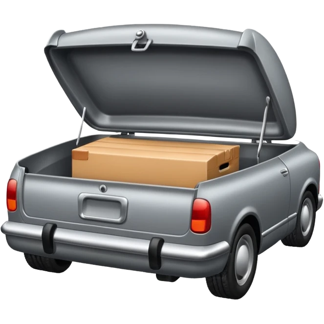 Open car trunk emoji