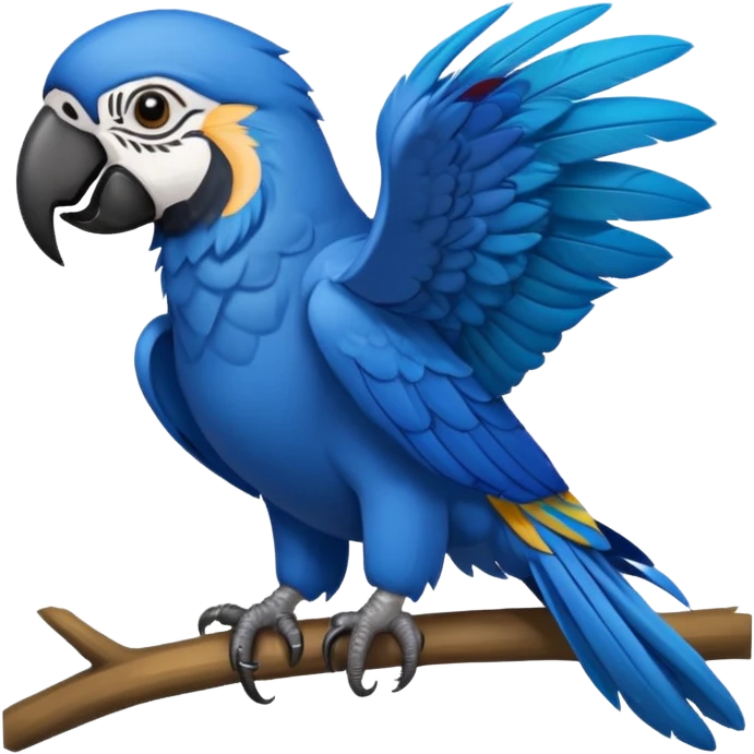 blue macaw emoji