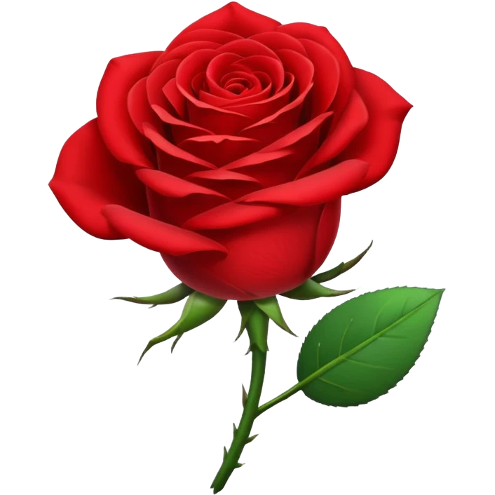 Una rosa roja caminando emoji