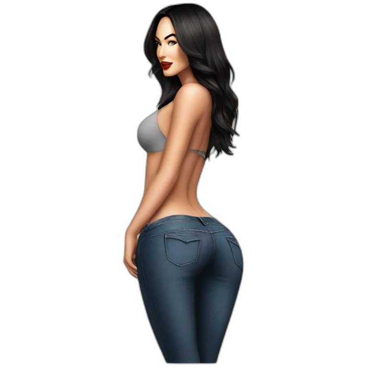 Megan fox perfect bum emoji