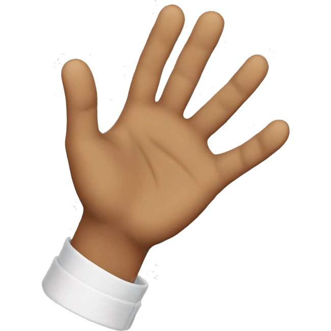 leftpalm up  emoji