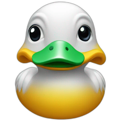 Duck data analyst emoji
