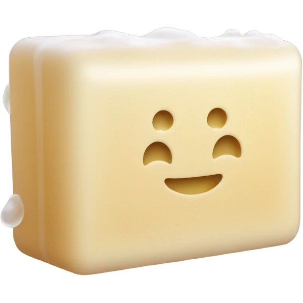 soap bar with bubbles emoji