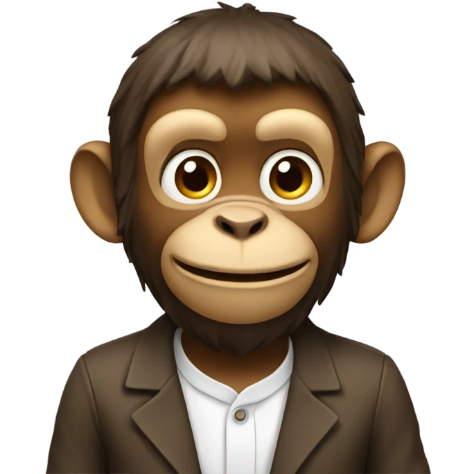 Talk monkey emoji