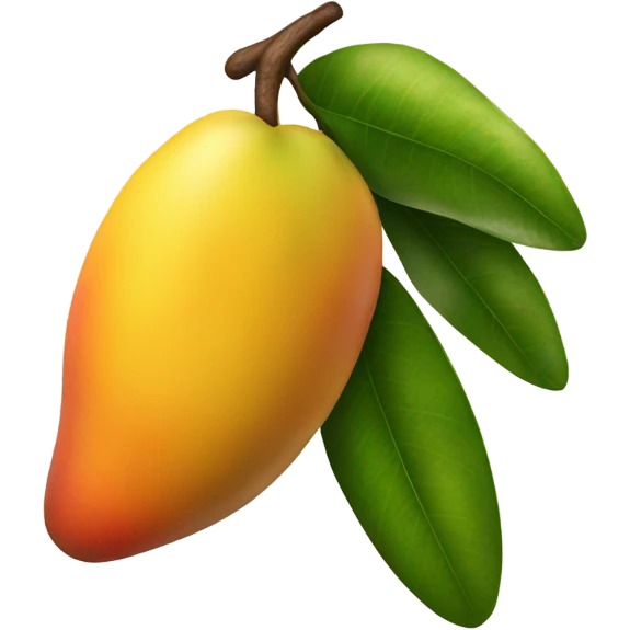 Realistic Mango emoji