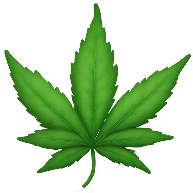 Weed leaf  emoji