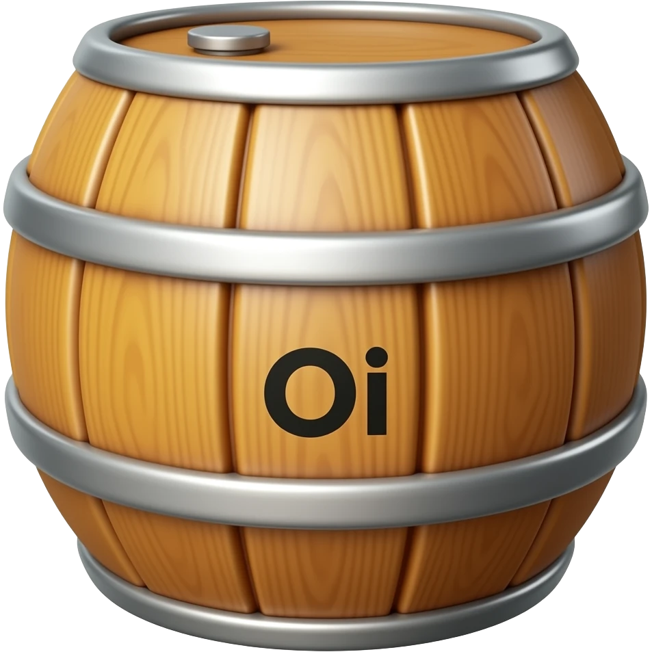 barrel of oil emoji