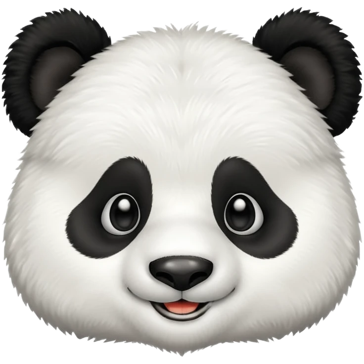 a cute panda bear emoji
