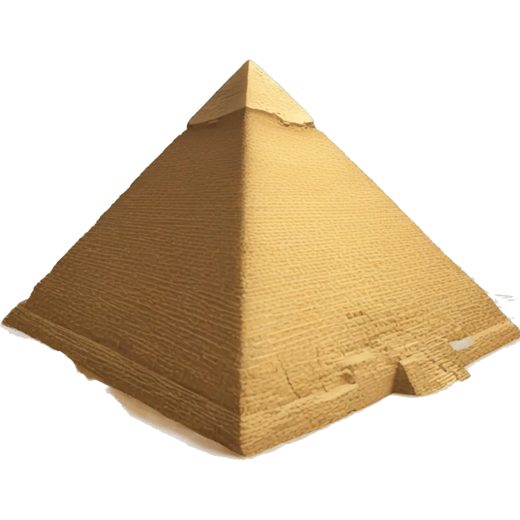 Pyramid in egypt emoji