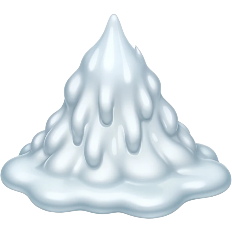 white goo emoji