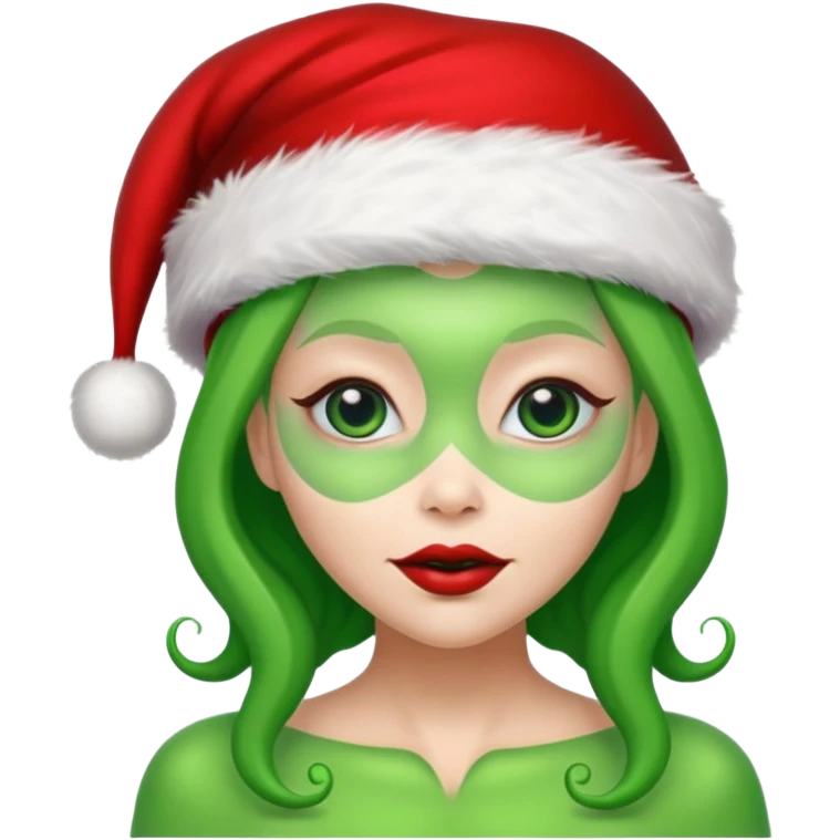 women santa alien 
   emoji