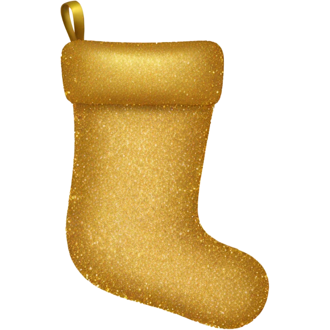 Glittery stockings  emoji