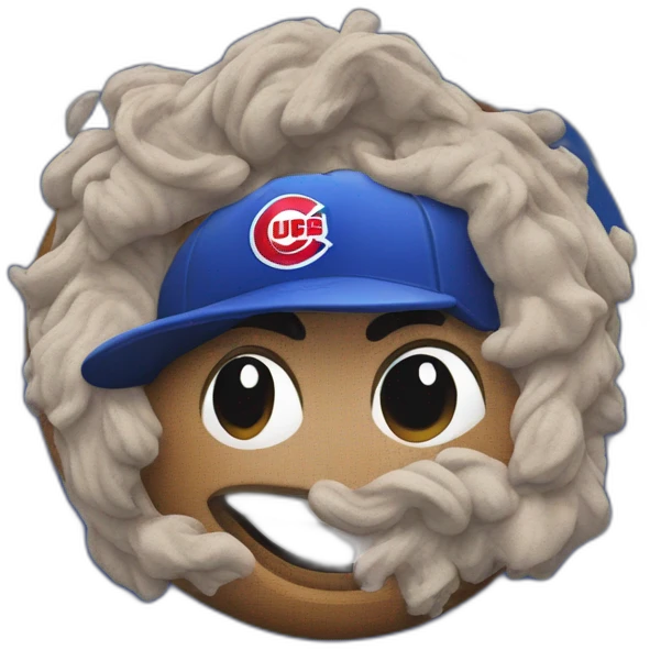 Chicago Cubs logo emoji