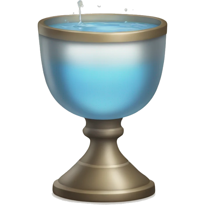 chalice filled with water emoji