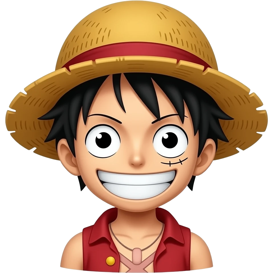 Luffy emoji