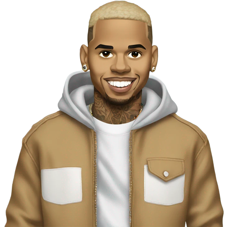 Chris Brown emoji
