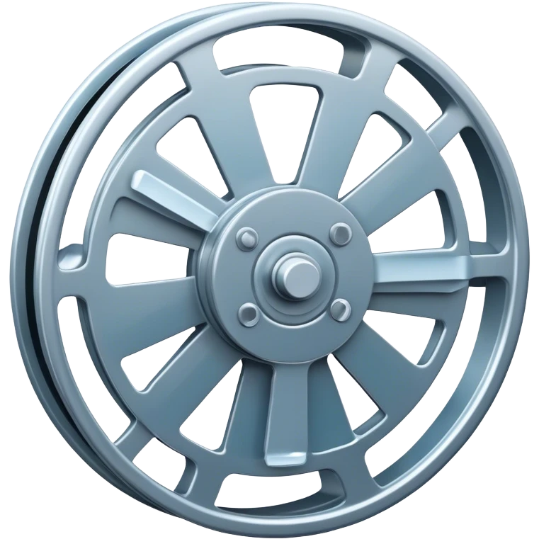 Film reel in cold emoji