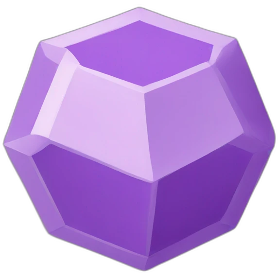 Dodecahedron emoji