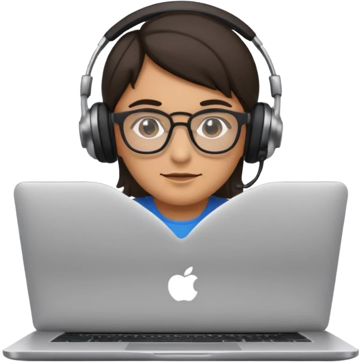 It's like a developer sitting in front of a laptop emoji