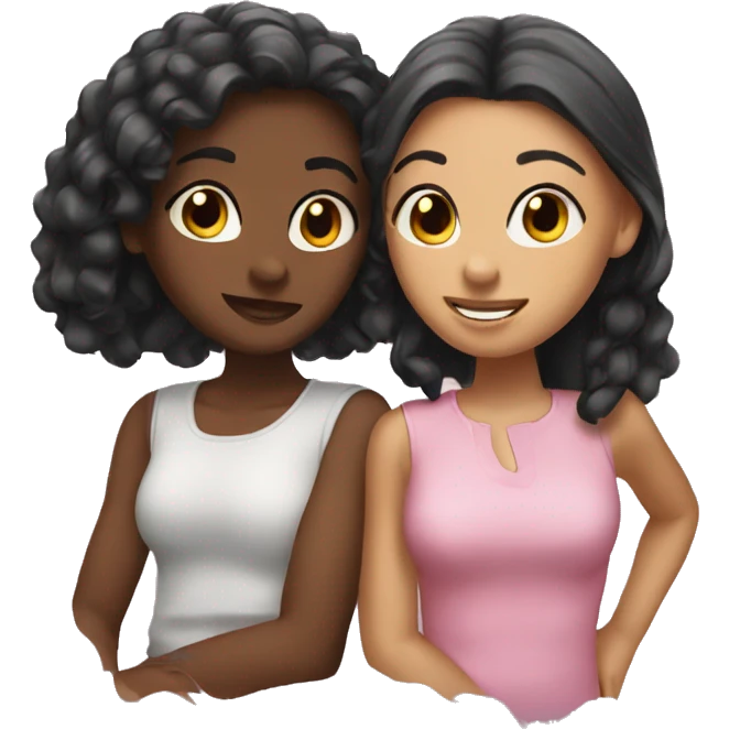2 girl best friends emoji