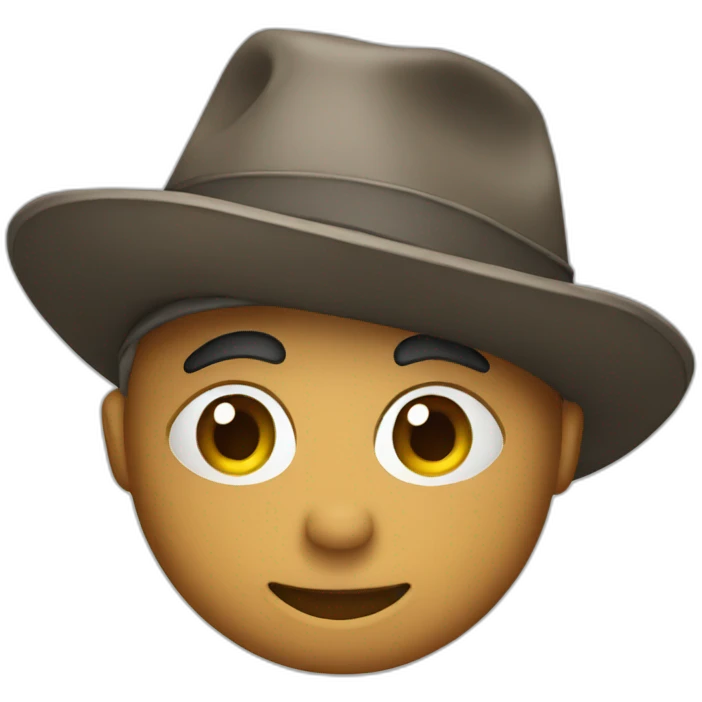 Hat emoji